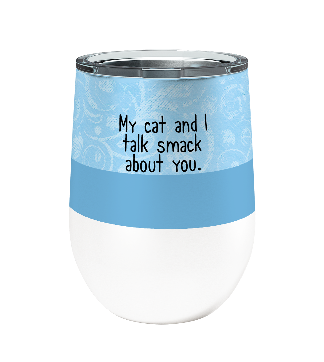 Calico Smack 12oz Stemless Insulated Stainless Steel Tumbler