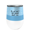 Calico Smack 12oz Stemless Insulated Stainless Steel Tumbler