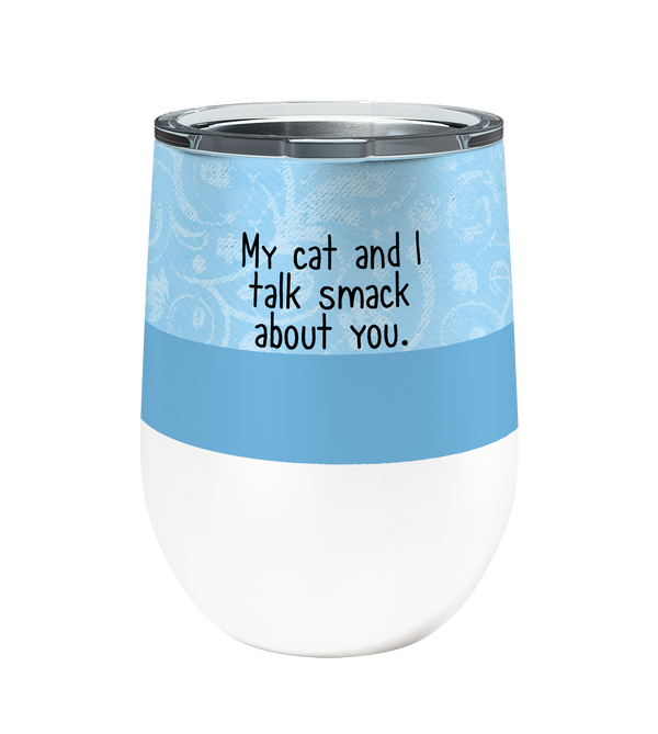 Calico Smack 12oz Stemless Insulated Stainless Steel Tumbler
