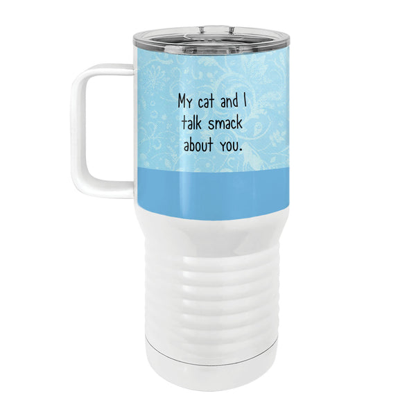 Calico Talk Smack 20oz Tall Insulated Stainless Steel Tumbler with Slider Lid