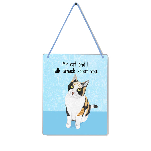 Calico Smack 4x5" Mini-Sign