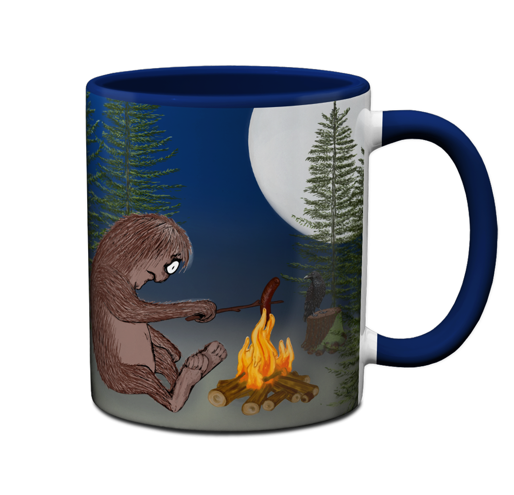 Sasquatch Campfire Buns Mug