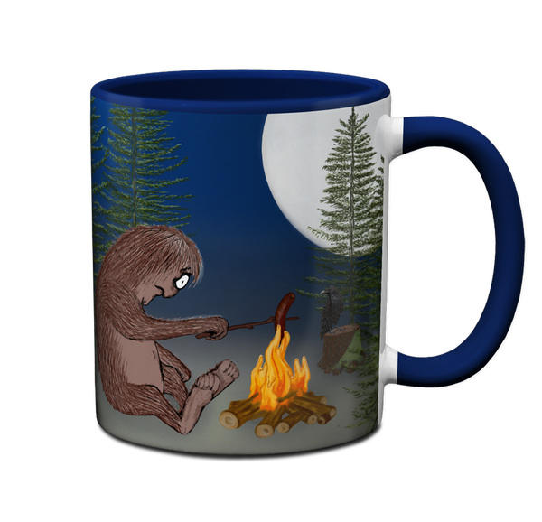 Sasquatch Campfire Buns Mug