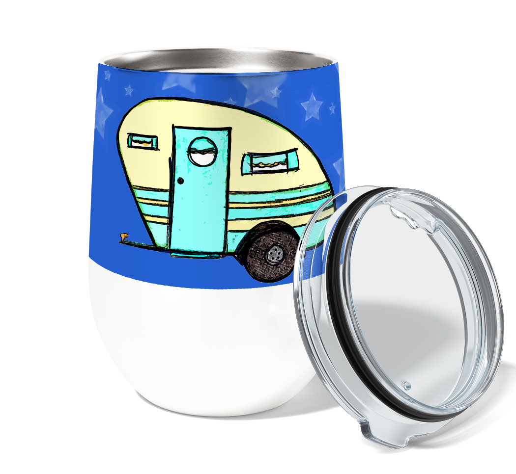 Rather Be Camping Stainless Steel Insulated Tumbler