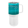 Catfish Mermaid 20oz Tall Insulated Stainless Steel Tumbler with Slider Lid