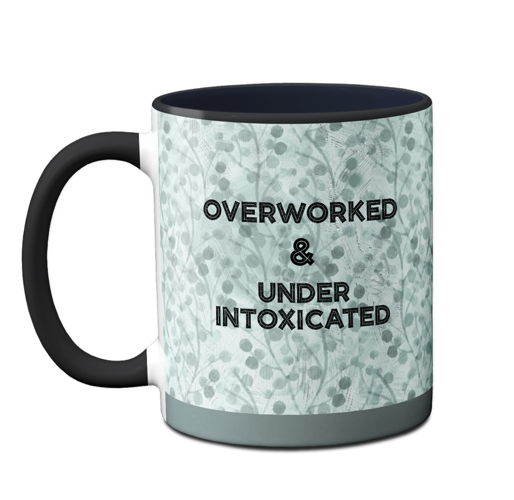 Overworked Chinchilla Mug by Pithitude