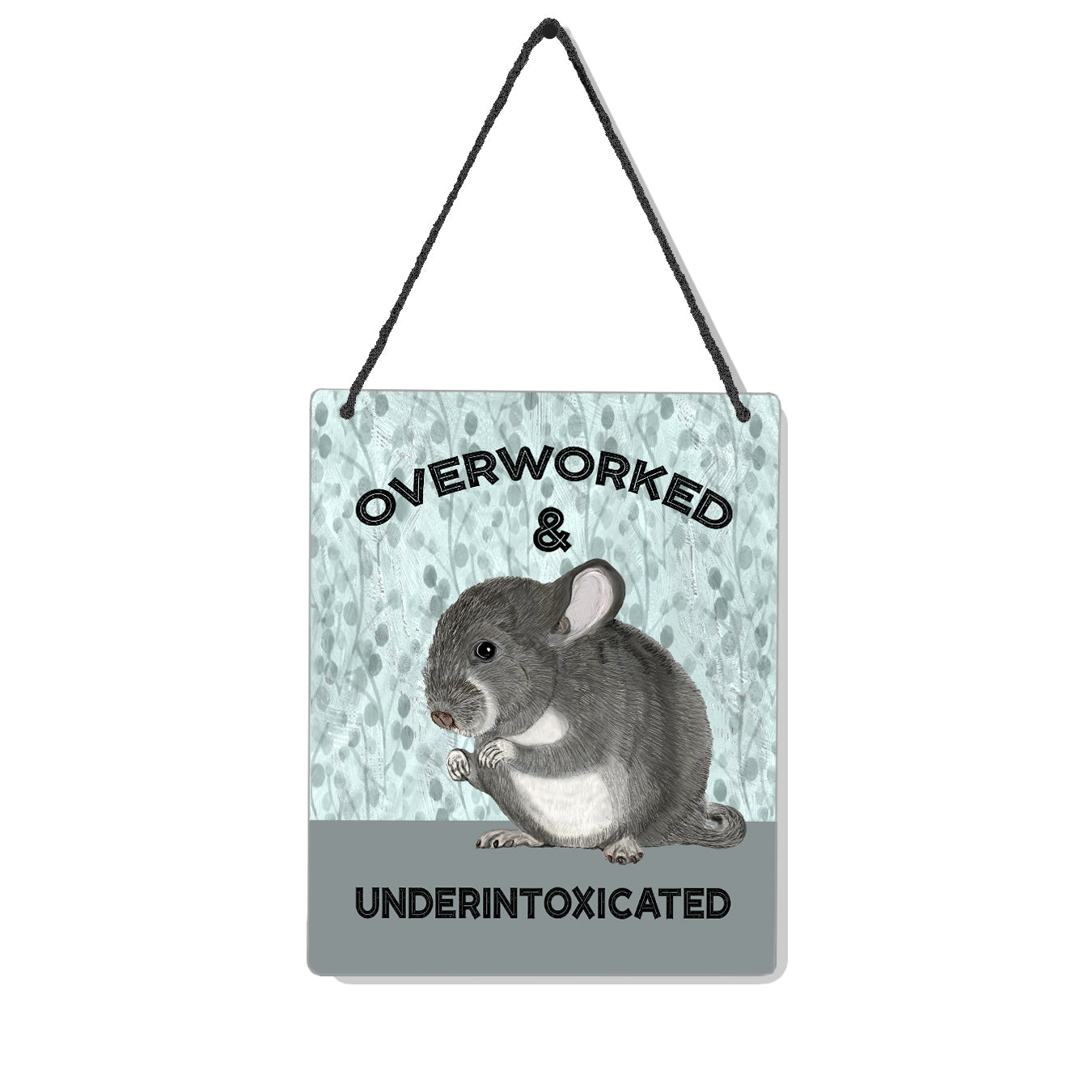 Overworked Chinchilla 4x5