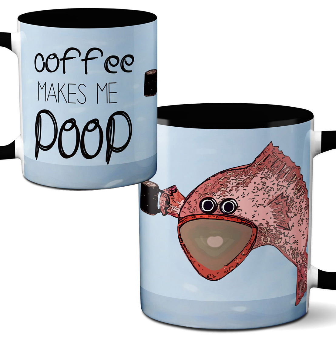 Coffee Makes Me Poop Mug