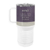 Corgi Wants 20oz Tall Insulated Stainless Steel Tumbler with Slider Lid