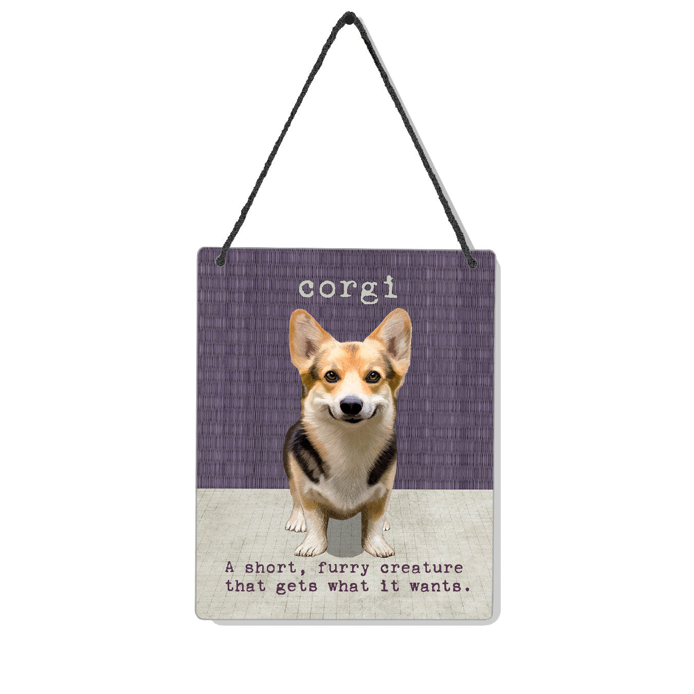 Corgi Wants 4x5
