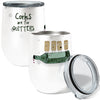 Corks are for Quitters 12oz Stemless Insulated Stainless Steel Tumbler
