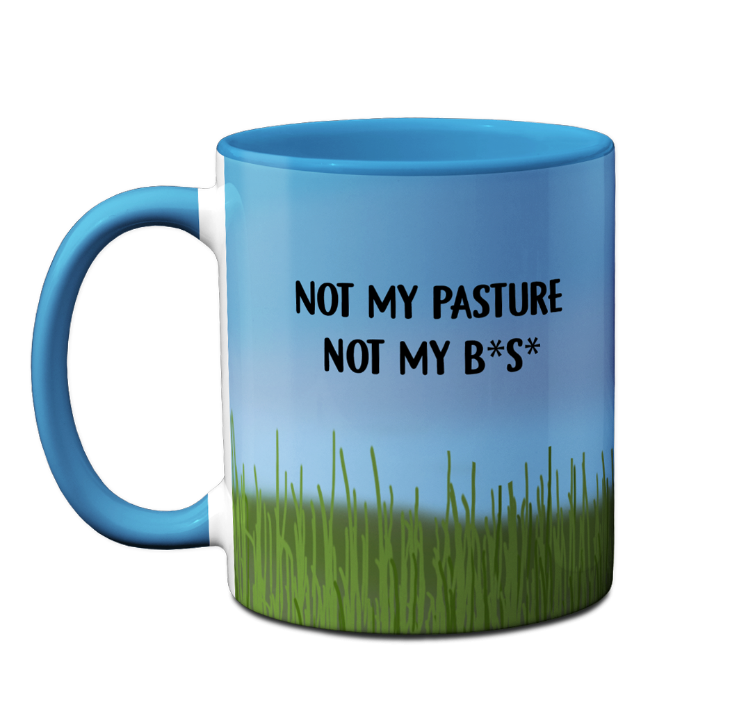 Cow Pasture Mug by Pithitude