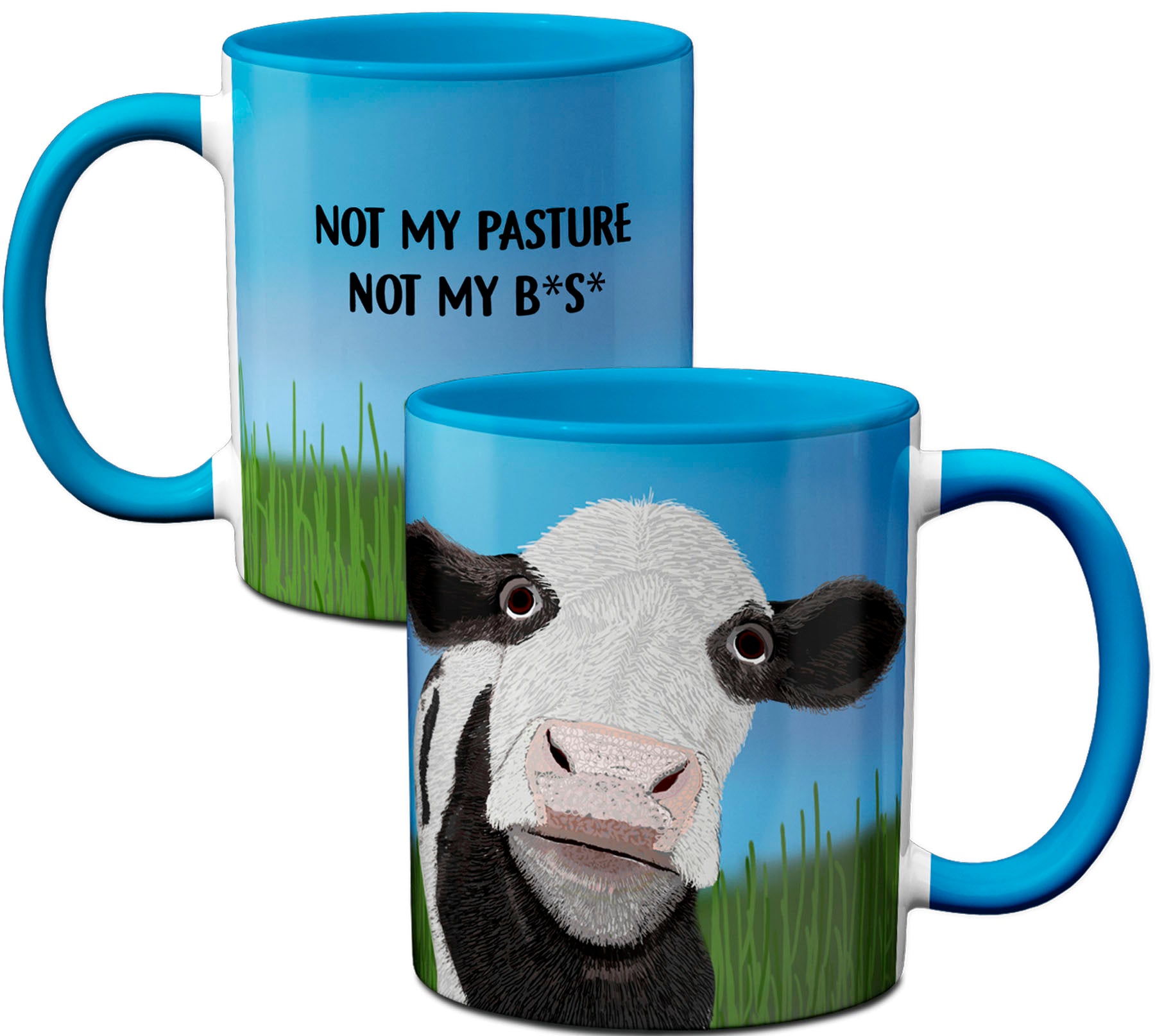 Cow Pasture Mug by Pithitude