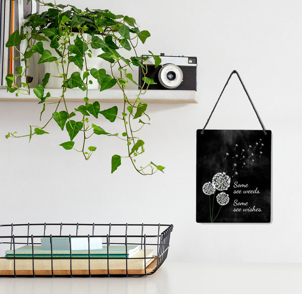 Dandelion Wish 4x5" Mini-Sign