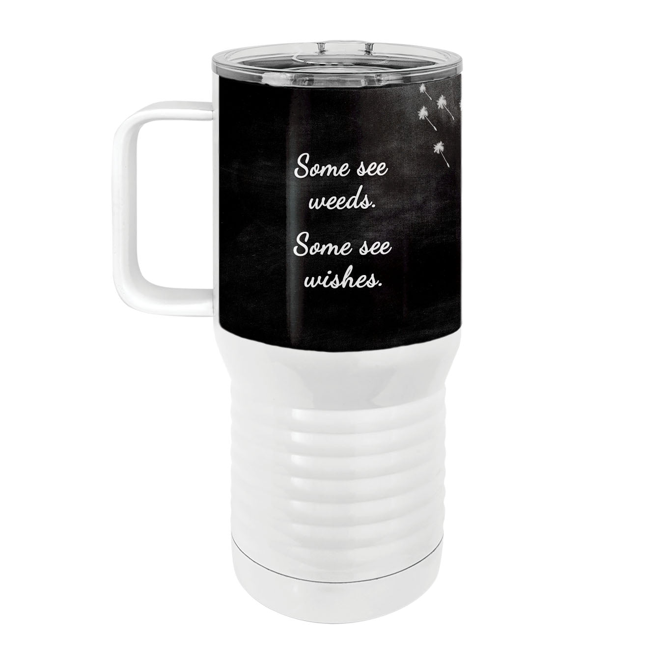 Dandelion Wish 20oz Tall Insulated Stainless Steel Tumbler with Slider Lid