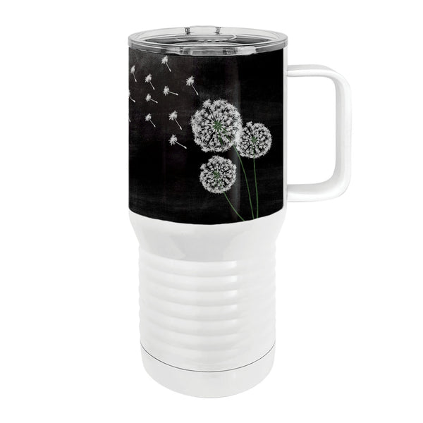 Dandelion Wish 20oz Tall Insulated Stainless Steel Tumbler with Slider Lid