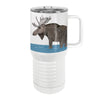 Disturbed Moose 20oz Tall Insulated Stainless Steel Tumbler with Slider Lid