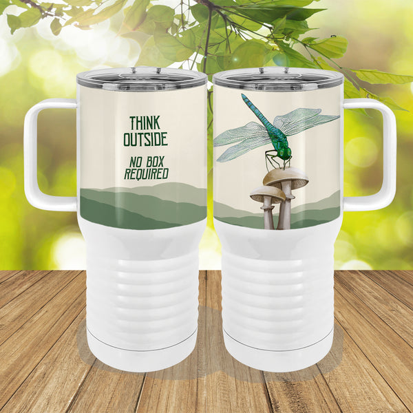Dragonfly Mushroom 20oz Tall Insulated Stainless Steel Tumbler with Slider Lid