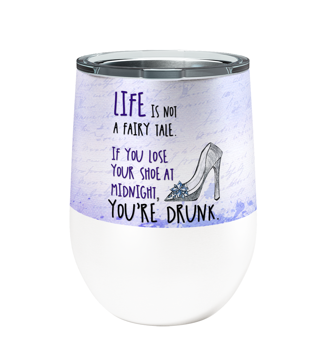 Drunk Fairy Tale 12oz Stemless Insulated Stainless Steel Tumbler