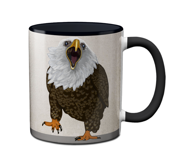 Eagle Coffee Now Mug by Pithitude