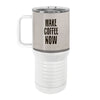 Eagle Coffee 20oz Tall Insulated Stainless Steel Tumbler with Slider Lid