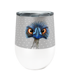 Pithitude Emu 12oz Stemless Insulated Stainless Steel Tumbler