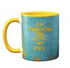 Eye Punch Cat Funny Mug