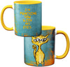 Eye Punch Cat Funny Mug