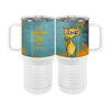 Eye Punch Cat 20oz Tall Insulated Stainless Steel Tumbler with Slider Lid