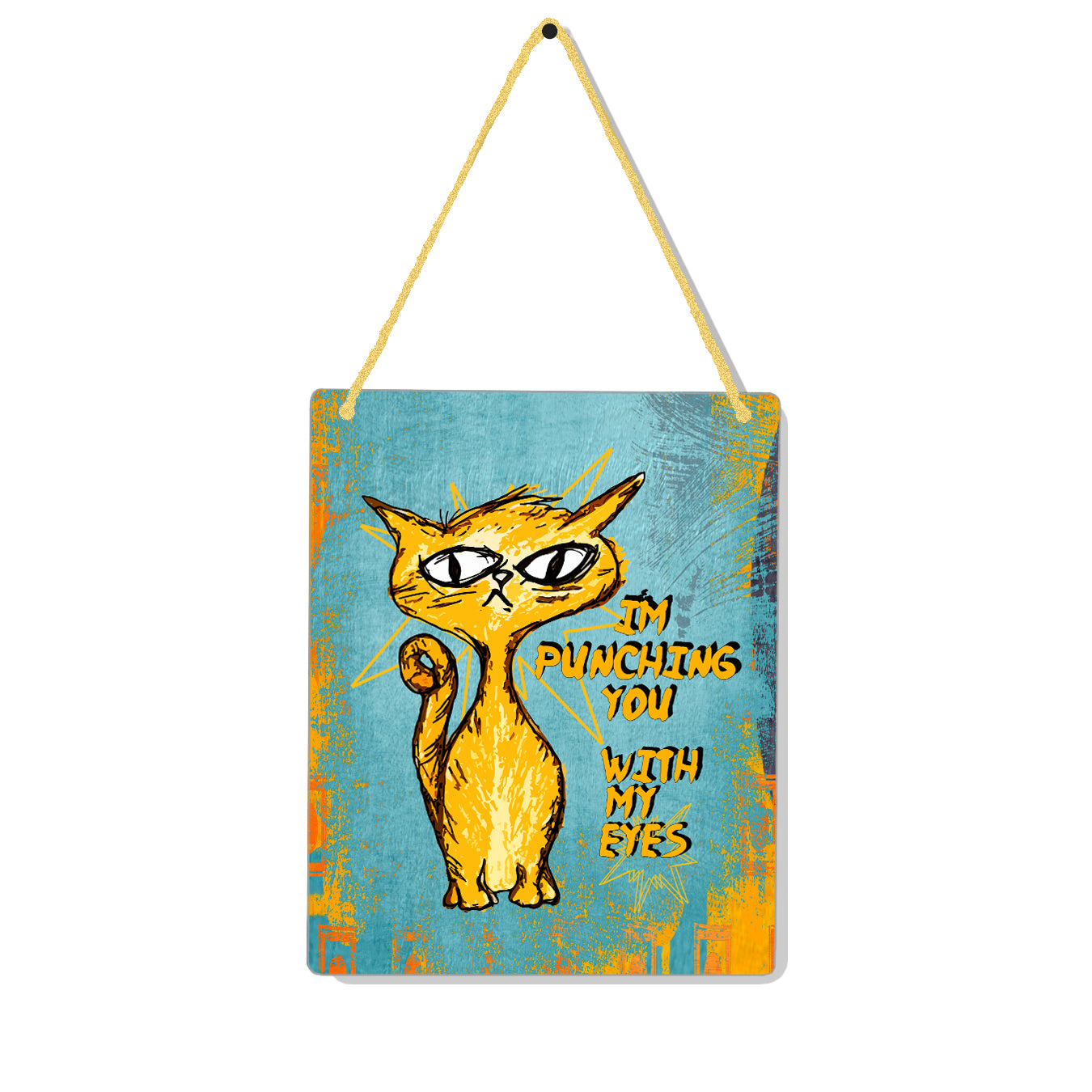 Eye Punch Cat 4x5