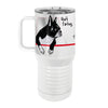 Farting Boston Terriers 20oz Tall Insulated Stainless Steel Tumbler with Slider Lid
