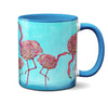 Pink Flamingos Dance Mug by Pithitude