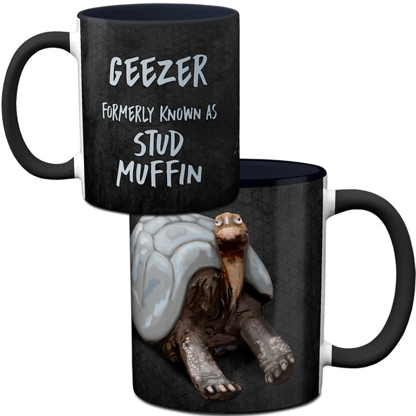 Geezer Tortoise Mug by Pithitude