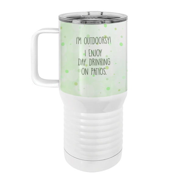 Hummingbird Drinking 20oz Tall Insulated Stainless Steel Tumbler with Slider Lid
