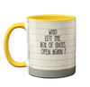 Idiot Box Chick Mug by Pithitude