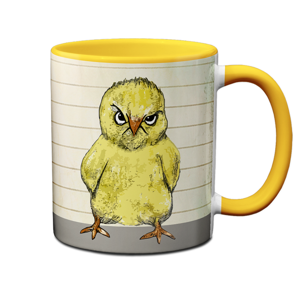 Idiot Box Chick Mug by Pithitude