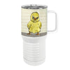 Idiot Box Chick 20oz Tall Insulated Stainless Steel Tumbler with Slider Lid
