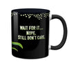 Iguana Care Black Ceramic Mug