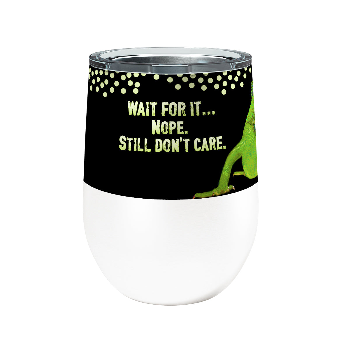 Iguana Care 12oz Stemless Insulated Stainless Steel Tumbler
