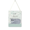 Introverting Cat 4x5" Mini-Sign
