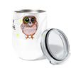 Losing it Owl 12oz Stemless Insulated Stainless Steel Tumbler