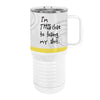 Losing It Owl 20oz Tall Insulated Stainless Steel Tumbler with Slider Lid