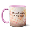 Maine Coon Bossy Cat Mug by Pithitude