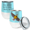 Meadowlark Flies 12oz Stemless Insulated Stainless Steel Tumbler