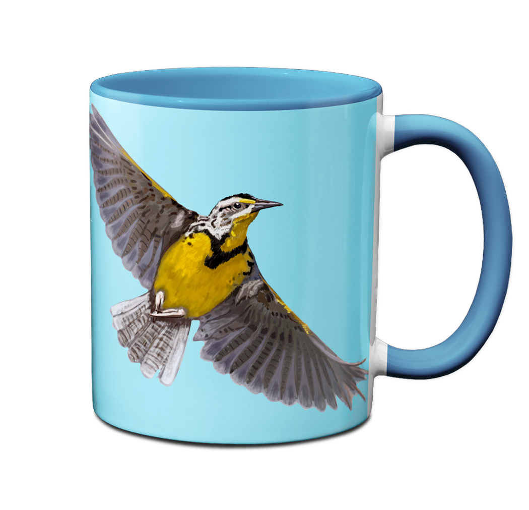 Meadowlark Flies Mug