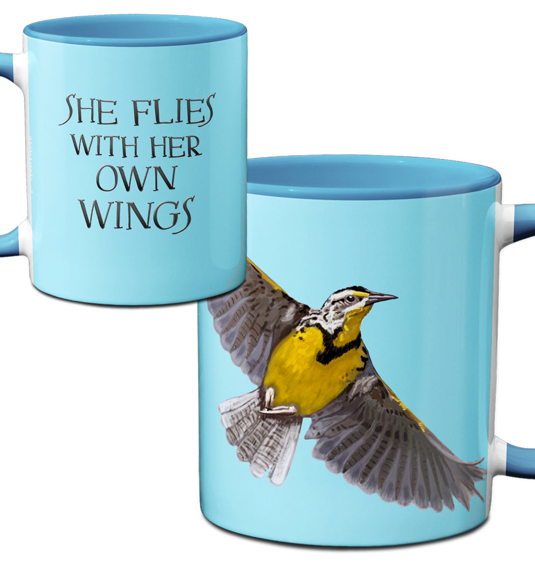 Meadowlark Flies Mug