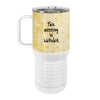Meeting Cat 20oz Tall Insulated Stainless Steel Tumbler with Slider Lid