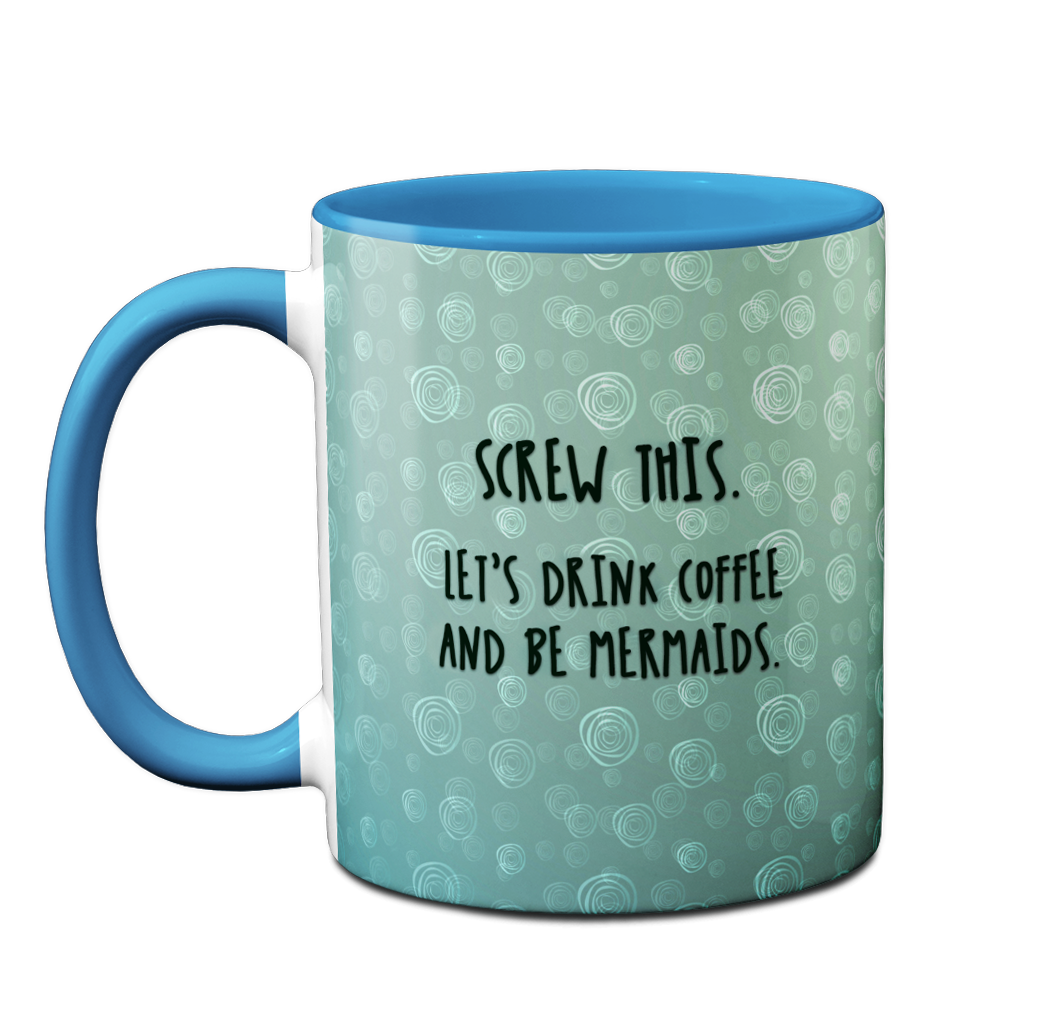 Mermaid Coffee Mug by Pithitude