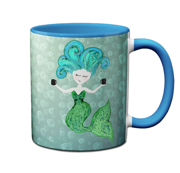 Mermaid Coffee Mug by Pithitude