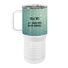 Mermaid Coffee 20oz Tall Insulated Stainless Steel Tumbler with Slider Lid